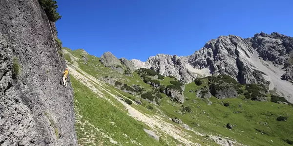 Klettergarten in Hoch-Imst in Tirol
