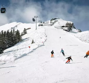Skipiste Alpjoch im Skigebiet Imst